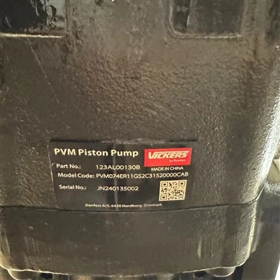 PVM074ER11GS2C3150000CAB DANFOSS PVM پسٹن پمپ وکرز بذریعہ ڈینفاس